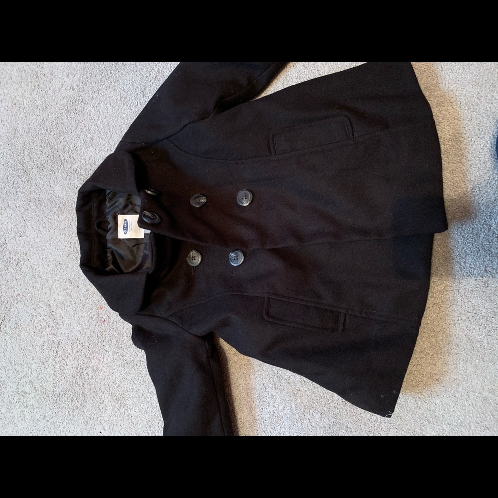 Black Old Navy 4T peacoat